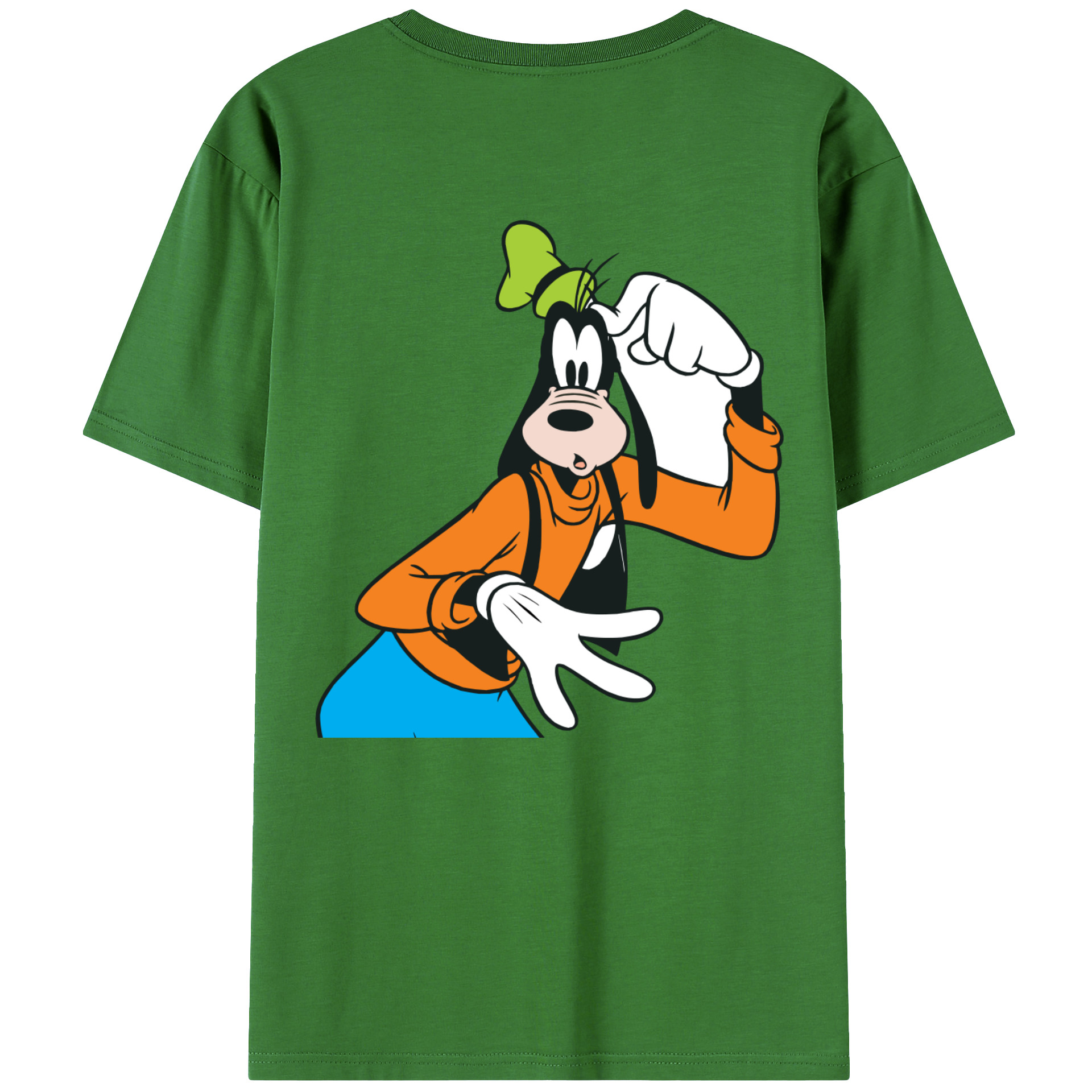 （画像用） ミッキーマウス Mickey Mouse レディース半袖Tシャツ(バックプリント)